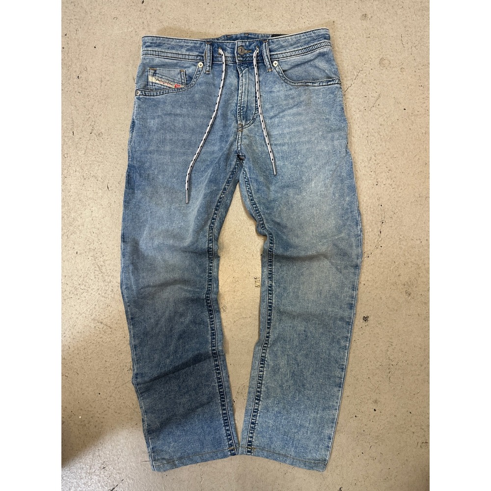 Diesel Thommer CB-NE JoggJeans Light Wash Blue Slim Tapered Jeans 28